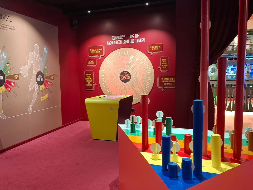 Leben Nahrungsausstellung