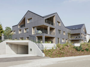 bauprojekt energie autarkes mehrfamilienhaus garage