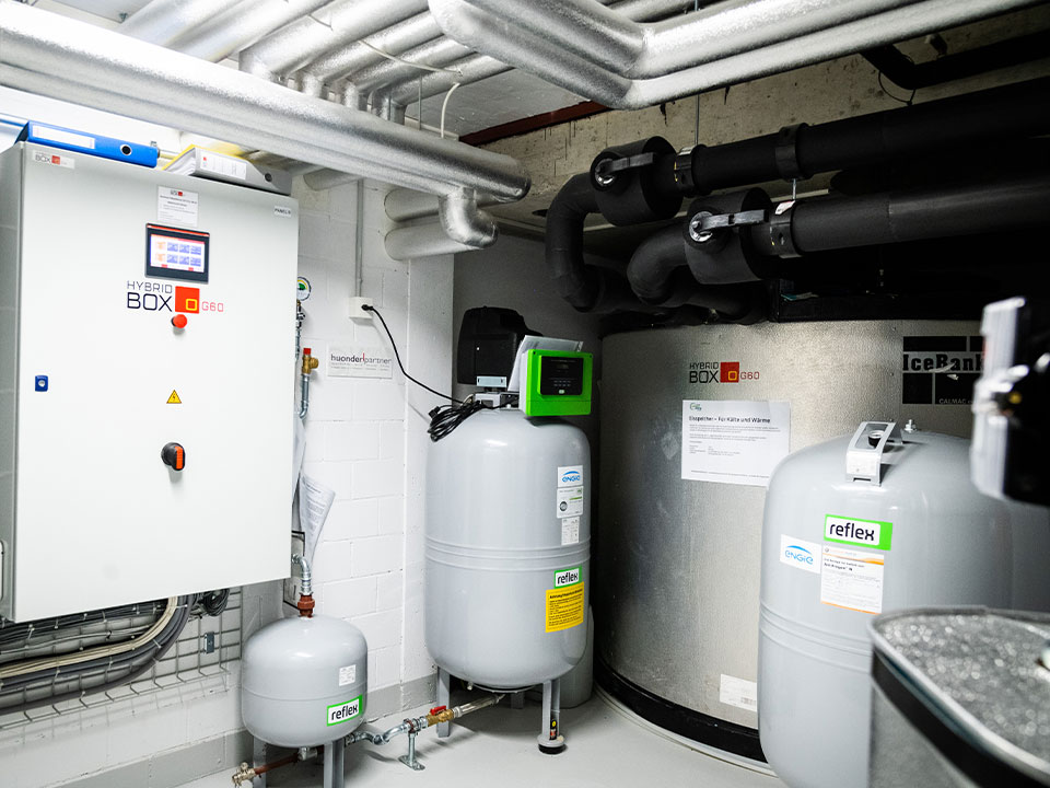 bauprojekt maennedorf technikraum