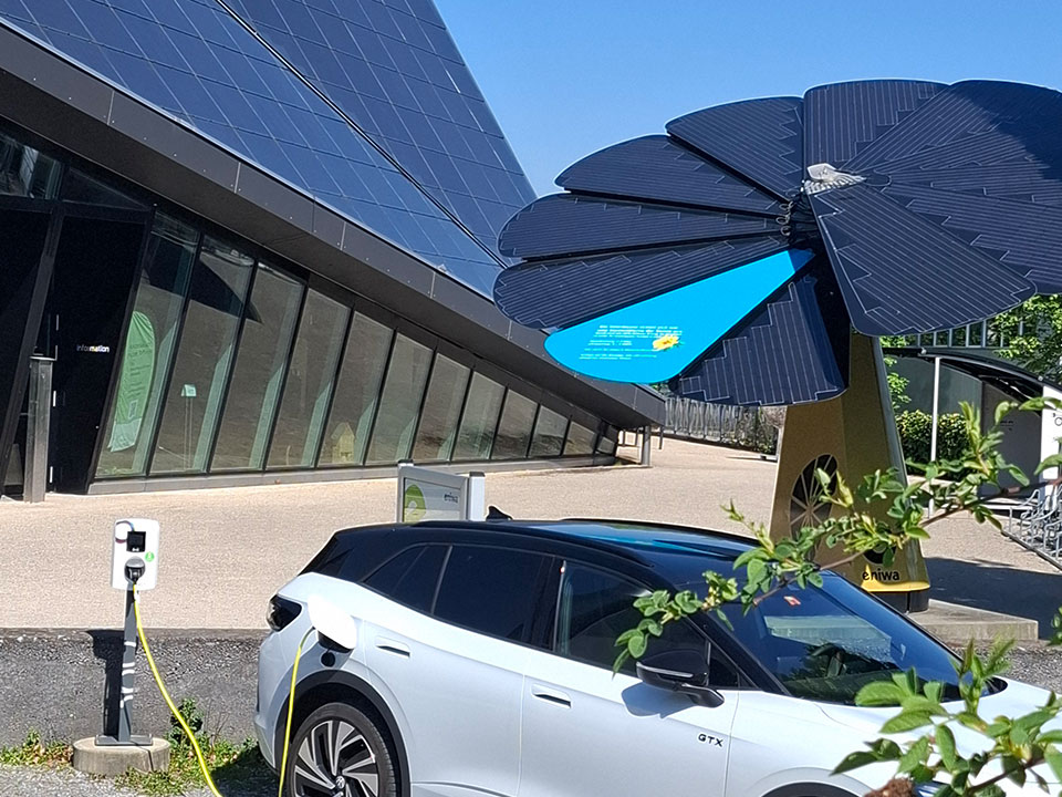 erneuerbare Energien solarblume